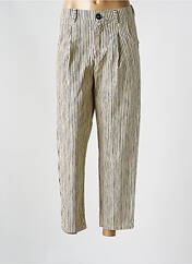 Jeans coupe droite beige INTUITION pour femme seconde vue