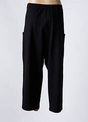 Pantalon 7/8 noir ORTO BOTANICO pour femme seconde vue