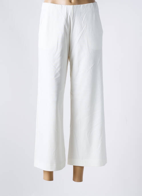 Pantalon 7/8 blanc ORTO BOTANICO pour femme
