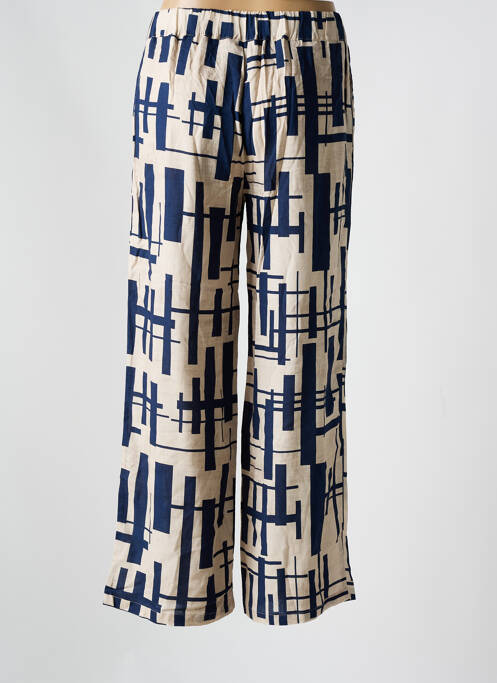 Pantalon large bleu ORTO BOTANICO pour femme