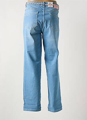 Jeans coupe droite stretch taille normale bleu PARA MI femme