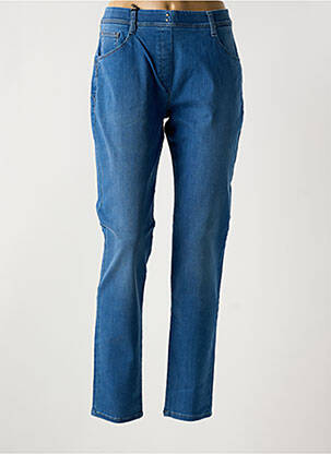 Jeans coupe slim stretch taille normale bleu EAST DRIVE femme