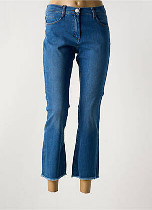 Jean coupe flare stretch taille normale bleu EAST DRIVE femme