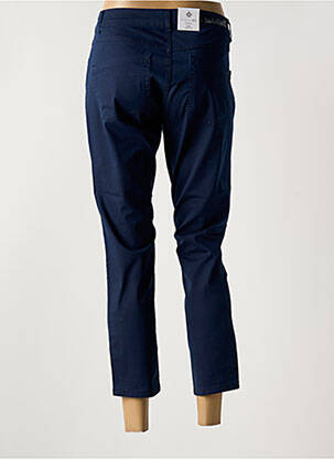 Pantacourt stretch taille normale bleu PARA MI femme
