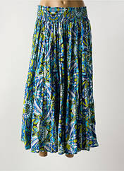 Jupe longue bleu DRESS ADDICT pour femme seconde vue