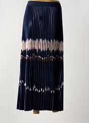 Jupe longue bleu LEO & UGO pour femme seconde vue