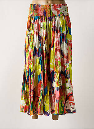 Jupe longue rouge DRESS ADDICT pour femme