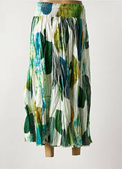 Jupe longue vert LAURA EN ROBE pour femme seconde vue