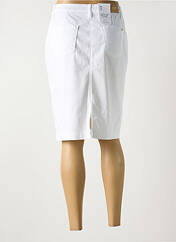 Jupe mi-longue blanc EAST DRIVE pour femme seconde vue