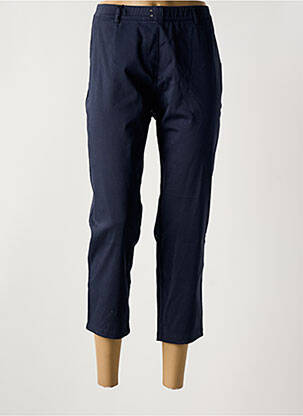 Pantacourt bleu EAST DRIVE pour femme