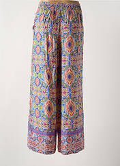 Pantalon large bleu MARINA V pour femme seconde vue