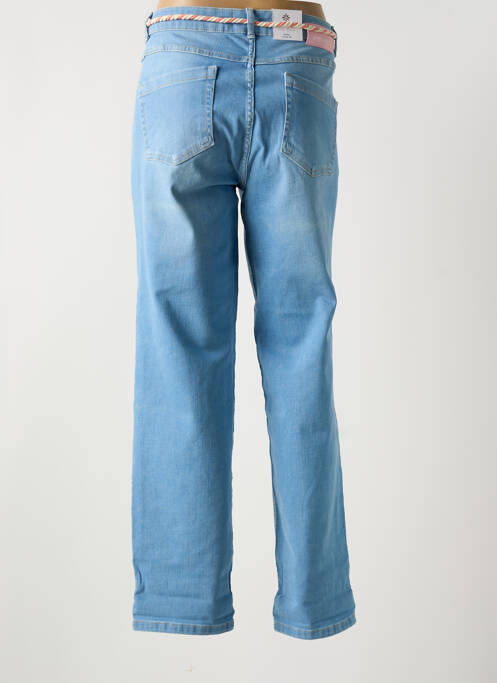 Jeans coupe droite bleu PARA MI pour femme