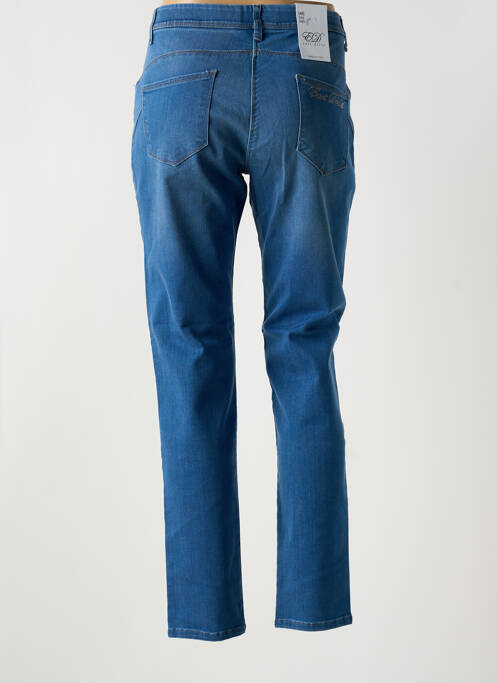 Jeans coupe slim bleu EAST DRIVE pour femme