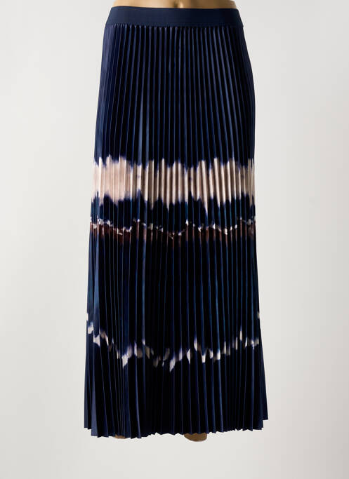Jupe longue bleu LEO & UGO pour femme