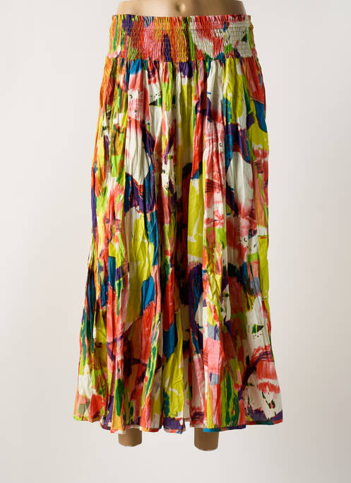 Jupe longue rouge DRESS ADDICT pour femme