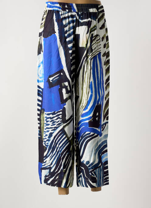 Pantalon 7/8 bleu KOKOMARINA pour femme