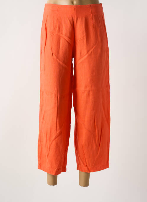 Pantalon 7/8 orange KOKOMARINA pour femme