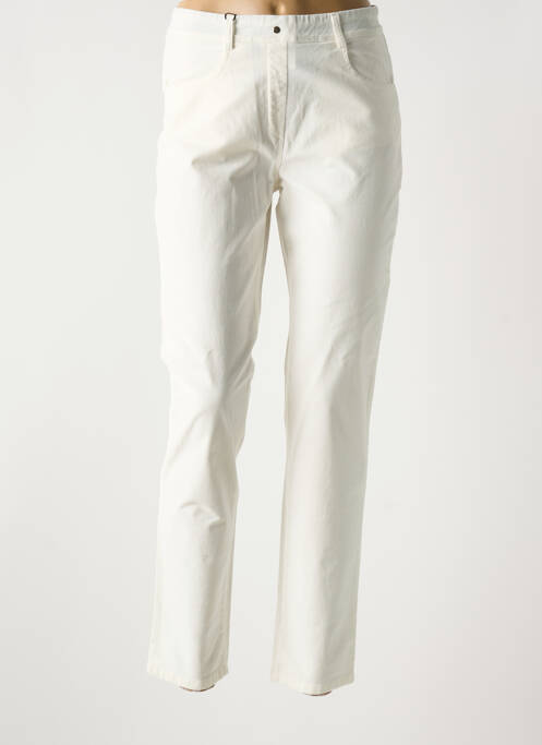 Pantalon slim blanc EAST DRIVE femme
