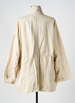 Parka manches longues sans capuche beige WIYA femme
