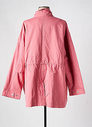 Parka manches longues sans capuche rose WIYA femme
