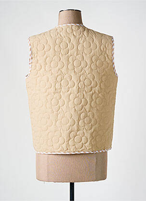 Gilet sans manche poches beige SEASON femme
