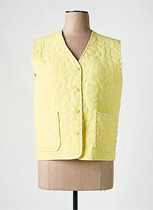 Gilet sans manche doublure jaune SEASON femme