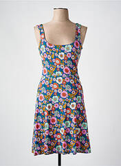 Robe mi-longue bleu PRINCESSE NOMADE pour femme seconde vue