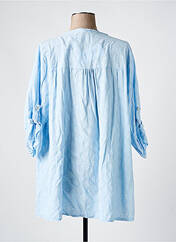 Tunique manches longues bleu PIMENT ROUGE pour femme seconde vue