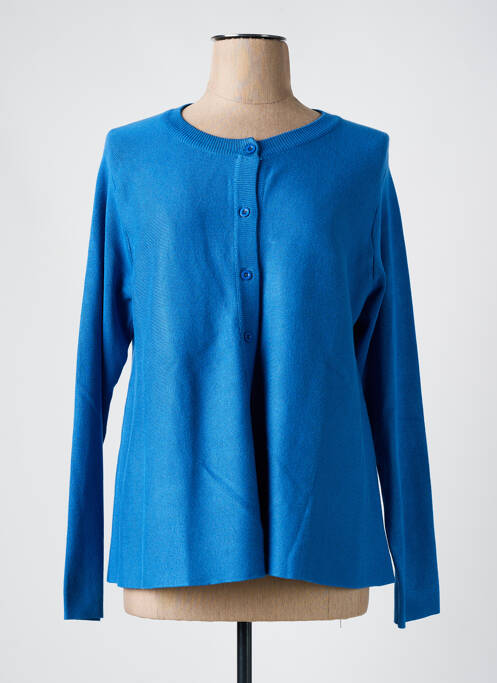 Gilet manches longues bleu COMPAÑIA FANTASTICA pour femme