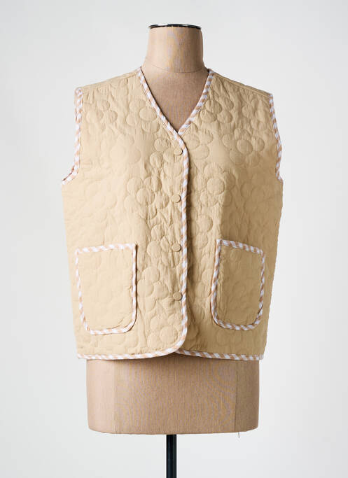 Gilet sans manche beige SEASON femme