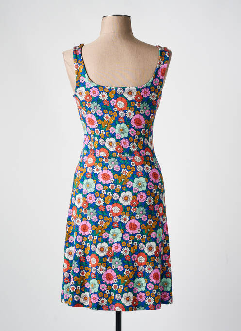 Robe mi-longue bleu PRINCESSE NOMADE pour femme