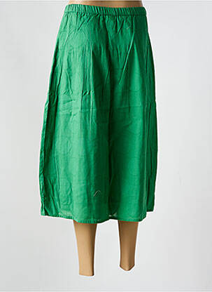 Jupe mi-longue coupe droite vert COMPAÑIA FANTASTICA femme