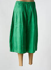Jupe mi-longue vert COMPAÑIA FANTASTICA pour femme seconde vue