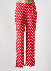 Pantalon droit rouge COMPAÑIA FANTASTICA pour femme seconde vue