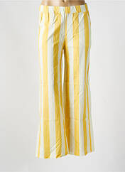 Pantalon large jaune INTUITION pour femme seconde vue