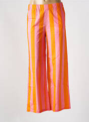 Pantalon large orange INTUITION pour femme seconde vue