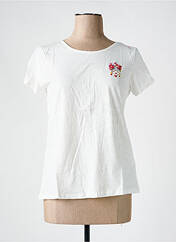 T-shirt blanc SEASON pour femme seconde vue