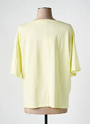 T-shirt jaune ATTRAIT pour femme seconde vue