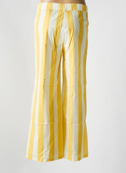 Pantalon large jaune INTUITION pour femme