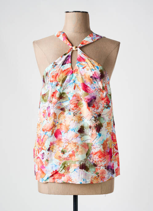 Top orange CERISE BLUE pour femme