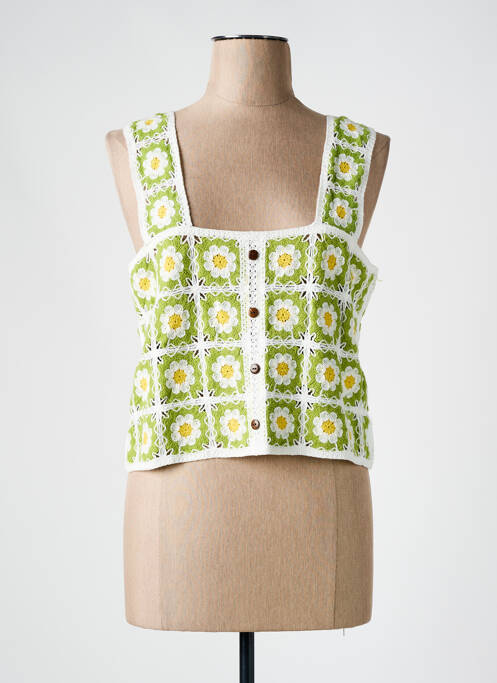 Top vert SEASON pour femme