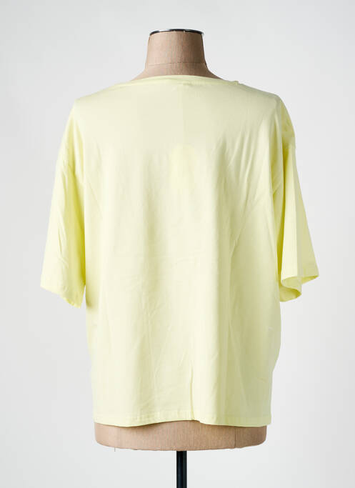 T-shirt jaune ATTRAIT pour femme