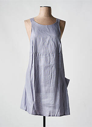 Tunique sans manche col rond gris SARAH PACINI femme