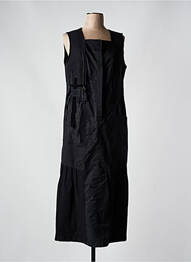 Robe longue sans manche sans manche noir LAUREN VIDAL femme