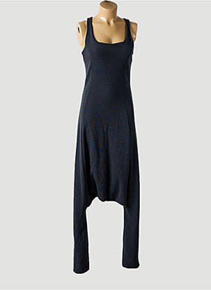 Combi-pantalon tissage crêpe sans manche gris SARAH PACINI femme