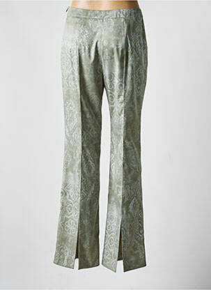 Pantalon droit taille normale taille normale vert HELENA SOREL femme