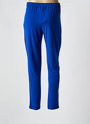Pantalon slim taille élastique taille normale bleu KOKOMARINA femme