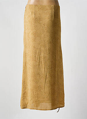 Jupe longue imprimé fantaisie beige HELENA SOREL femme