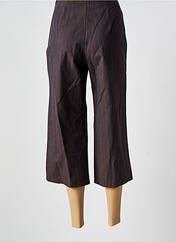 Pantacourt marron POISSONS BLANCS pour femme seconde vue