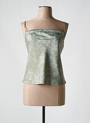 Top vert HELENA SOREL pour femme